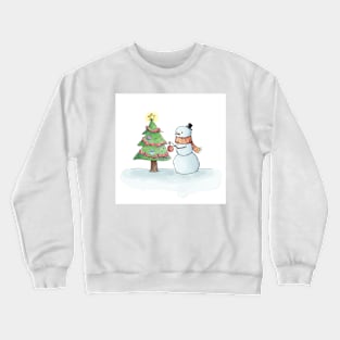 Decorating the Tree Crewneck Sweatshirt